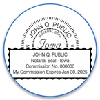 Iowa Notary Seals